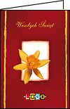 Kartki wielkanocne WN1-098 dla firm z Twoim LOGO - Karnet składany WN1