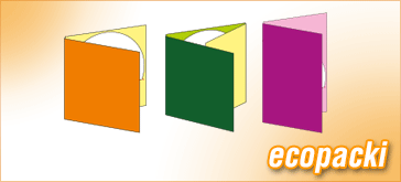 Ecopack - opakowanie do płyt CD/DVD - opakowanie drukowane